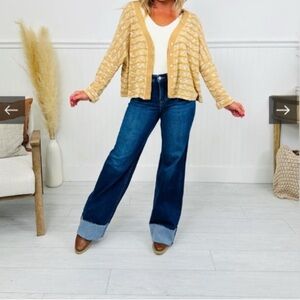 MoCo Boutique Light Blue Wide Leg Jeans NWT - SZ 9/29